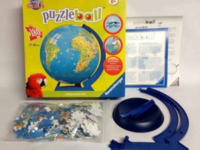 Globus Puzzleball, 180 Teile, von Ravensburger - 1